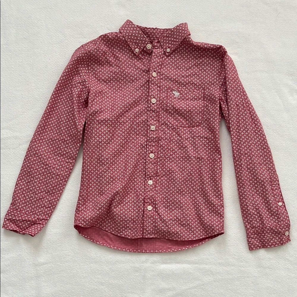 abercrombie kids button-down shirt size 9/10